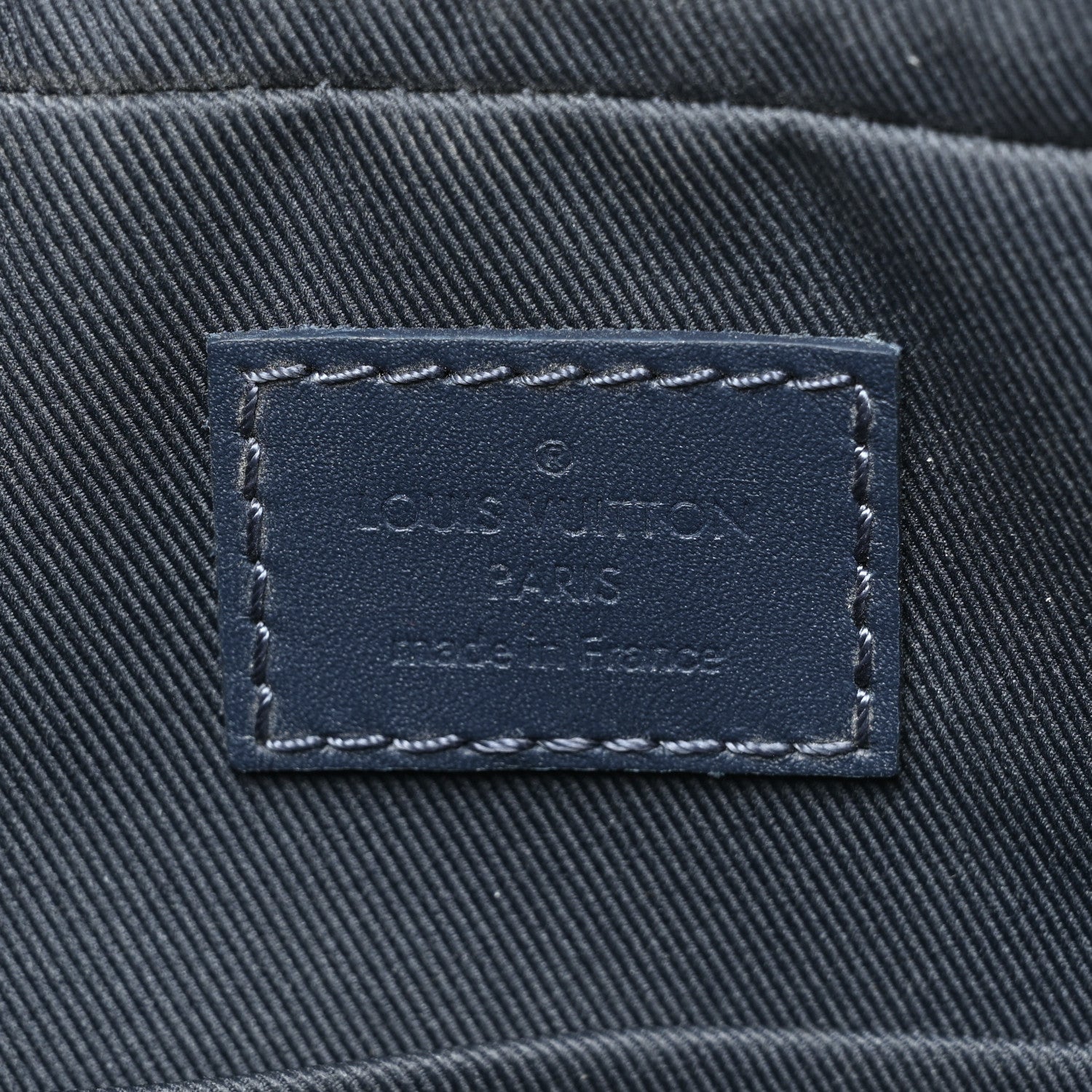 Louis Vuitton Damier Graphite Infini 3D Trio Messenger Blue 8 of 13