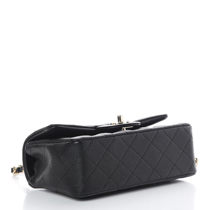 Chanel Caviar Quilted Mini Rectangular Flap Black 4 of 10