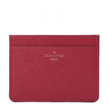 Louis Vuitton Calfskin Jeanne Wallet Insert Fuchsia 1 of 5
