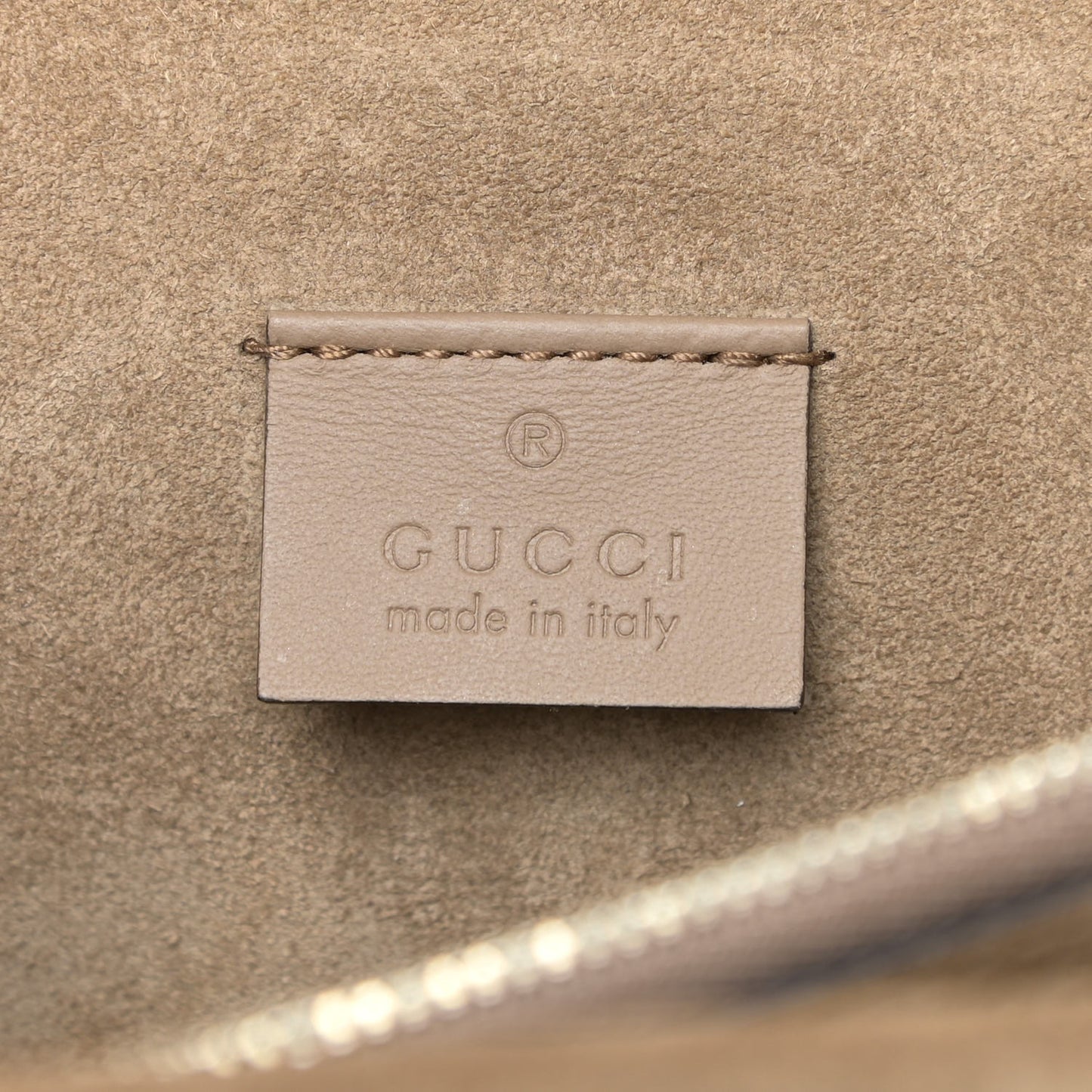 GG Supreme Monogram Small Dionysus Shoulder Bag Taupe