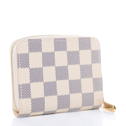 Louis Vuitton Damier Azur Zippy Coin Purse 3 of 8