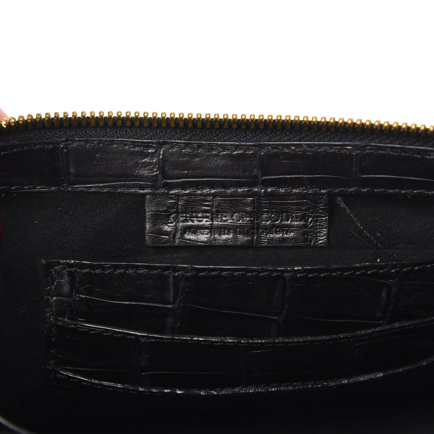 Crocodile Lola Belt Bag Black