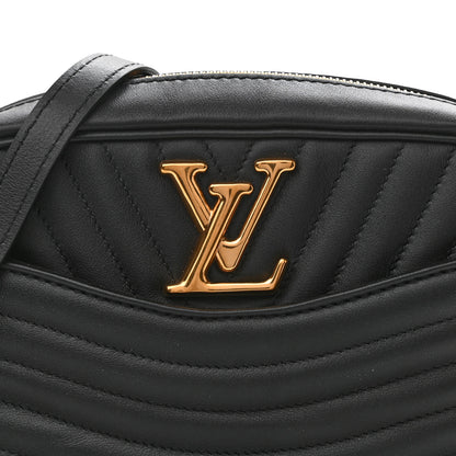 Louis Vuitton Calfskin New Wave Camera Bag Black 8 of 10