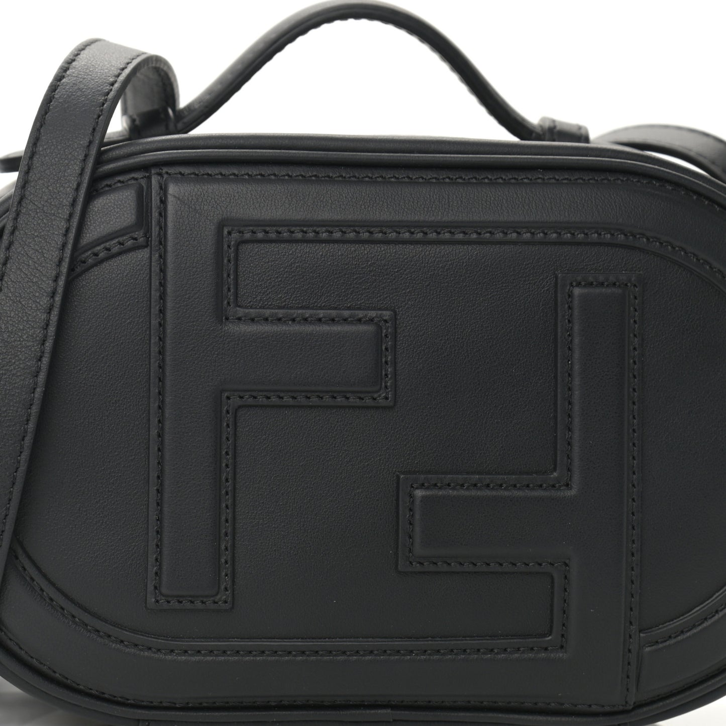 Vitello Grace Matte Mini O'Lock Camera Case Black