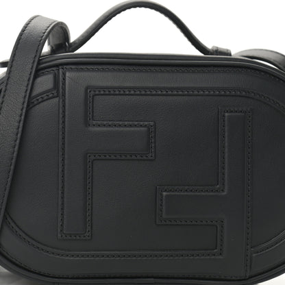 Fendi Vitello Grace Matte Mini O'Lock Camera Case Black 8 of 10