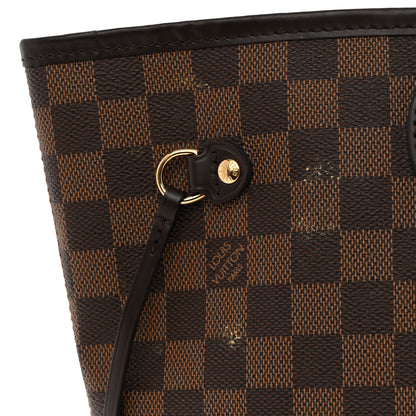 Louis Vuitton Damier Ebene Neo Neverfull MM Rose Ballerine 11 of 11