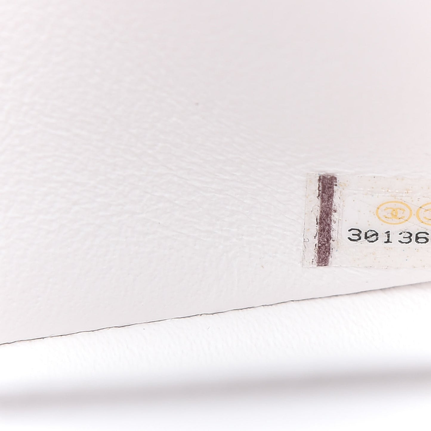 Caviar Quilted Small Double Flap White