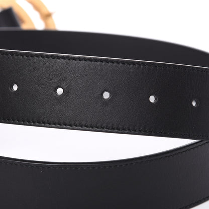 Gucci Moon Calfskin Pearl Double G 40mm Belt 100 40 Black Cream 5 of 6