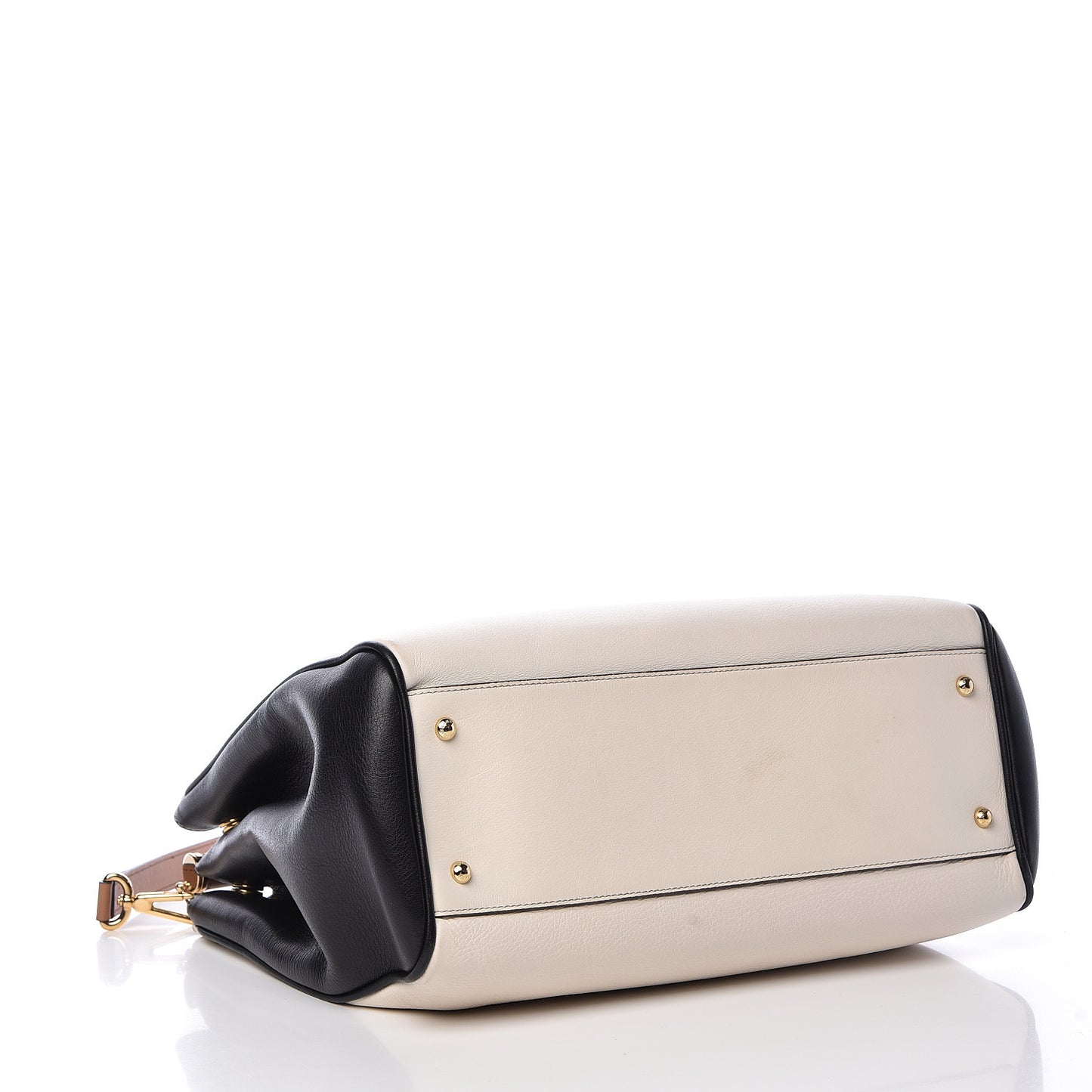 Dauphine Miss Sicily Double Zip Satchel Ivory Multicolor