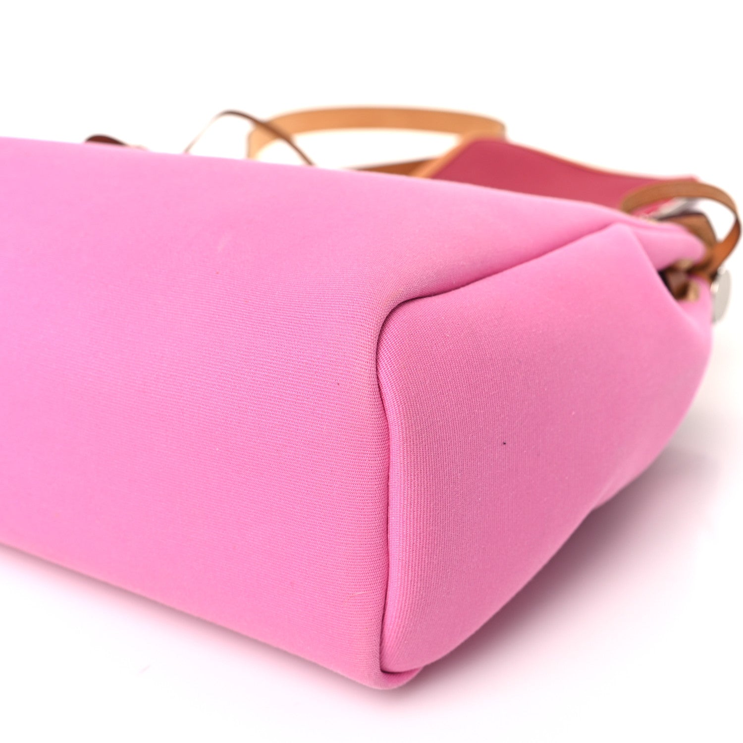 Hermes Toile Officier Vache Hunter Verso Herbag Zip PM 31 Bubblegum Rubis Naturel 10 of 11