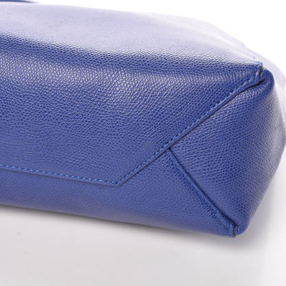 Celine Grained Calfskin Small Vertical Cabas Indigo 11 of 15