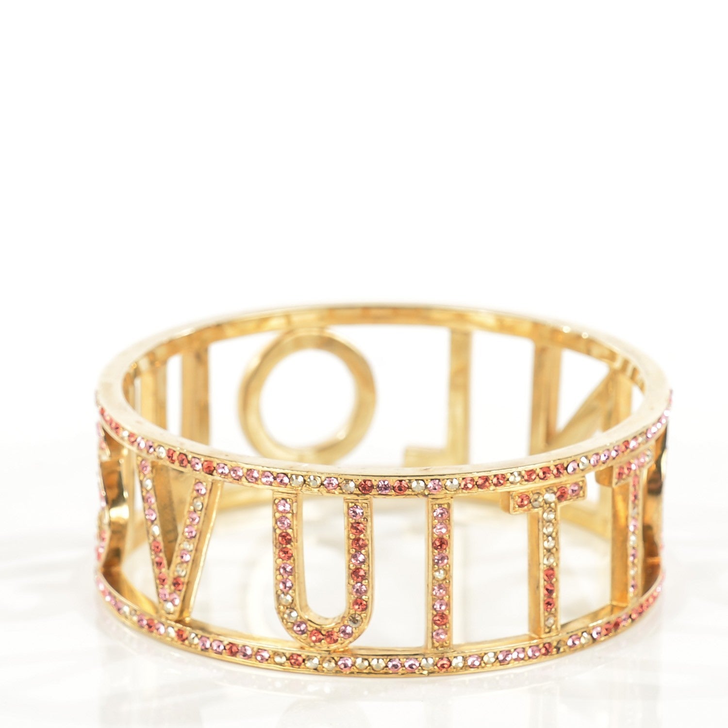 Louis Vuitton Swarovski Crystal 1001 Nuits Nights Bracelet Orange Sunset 3 of 3