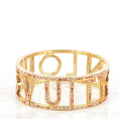 Louis Vuitton Swarovski Crystal 1001 Nuits Nights Bracelet Orange Sunset 3 of 3