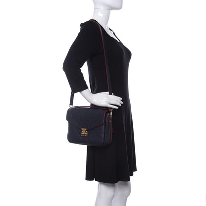 Louis Vuitton Empreinte Pochette Metis Marine Rouge 2 of 12