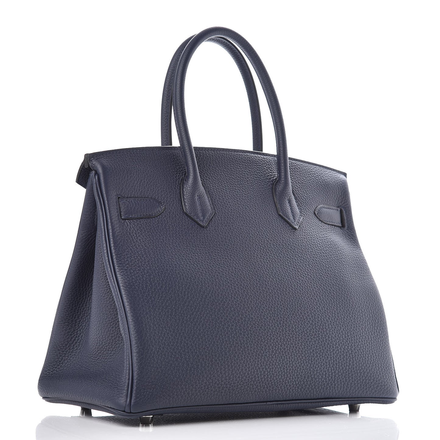 Togo Swift Officier Birkin 30 Bleu Nuit Vert Cypress