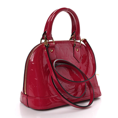Louis Vuitton LOUIS VUITTON Vernis Alma BB Rose Indien 3 of 8
