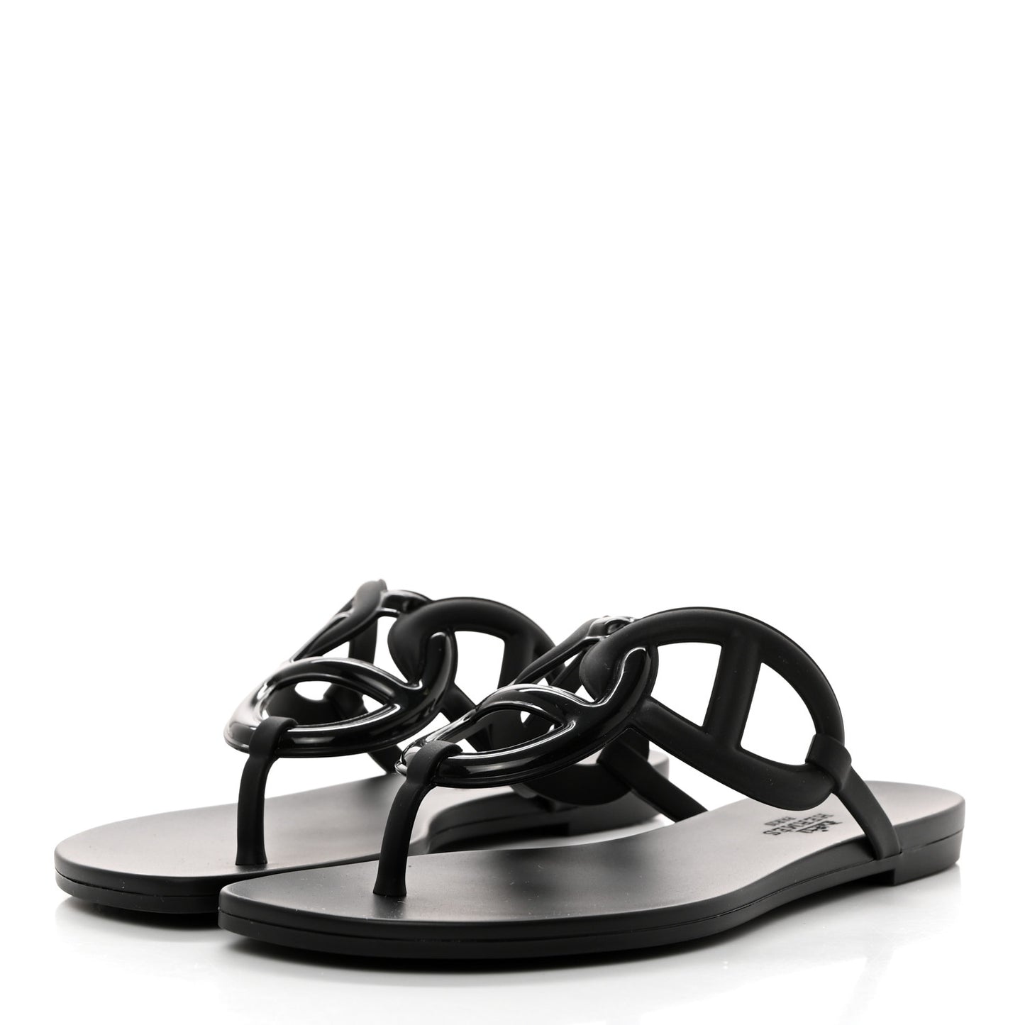 Rubber Womens Egerie Sandals 36 Black