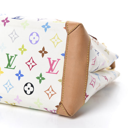 Louis Vuitton Monogram Multicolor Audra White 7 of 10