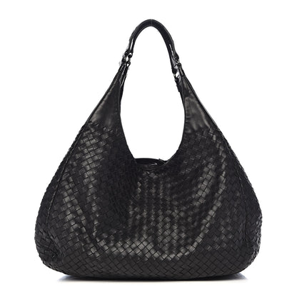 Bottega Veneta Nappa Intrecciato Large Campana Black 1 of 17