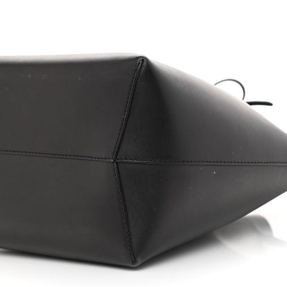Mansur Gavriel Vegetable Tanned Calfskin Bucket Bag Black Ballerina 11 of 13