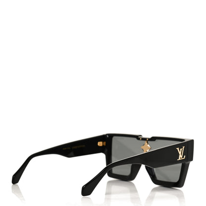 Louis Vuitton Acetate Swarovski Crystal Cyclone Sunglasses Z1578W Black 4 of 8