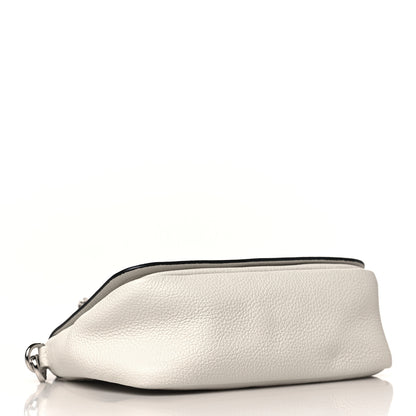Prada Vitello Daino Soft Flap Crossbody White 4 of 8