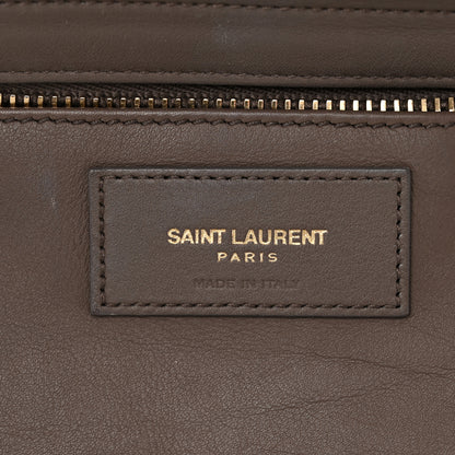 Saint Laurent Calfskin Small Classic Y Cabas Mousse 6 of 17