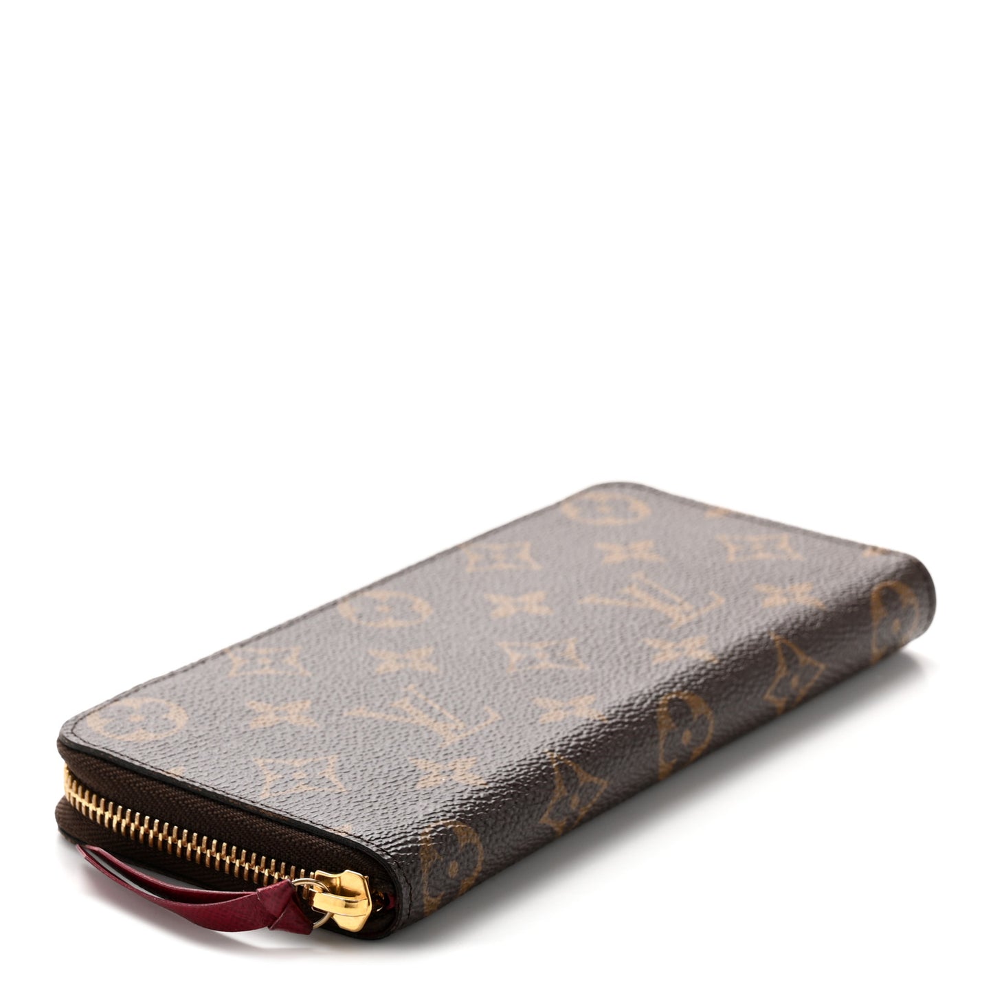 Monogram Clemence Wallet Fuchsia