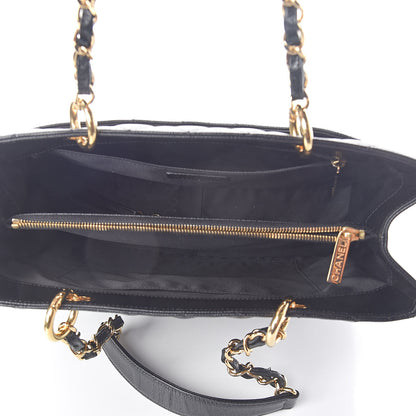 Chanel Caviar Quilted Grand Shopping Tote GST Black 5 of 10