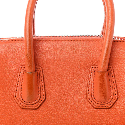 Givenchy Sugar Goatskin Mini Antigona Orange 12 of 15