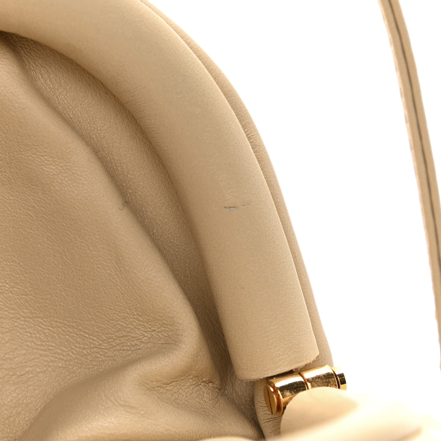 Butter Calfskin The Mini Pouch Nude