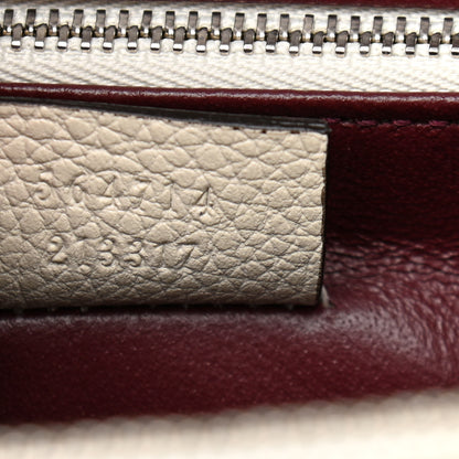 Gucci Grainy Calfskin Medium Zumi Top Handle Bag Mystic White 8 of 11