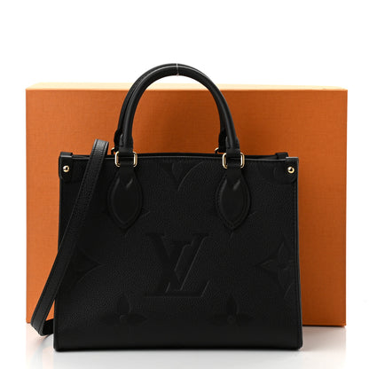 Louis Vuitton Empreinte Monogram Giant Onthego PM Black 11 of 11