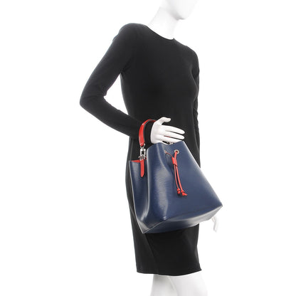 Louis Vuitton Epi Neonoe Indigo Coquelicot 3 of 10