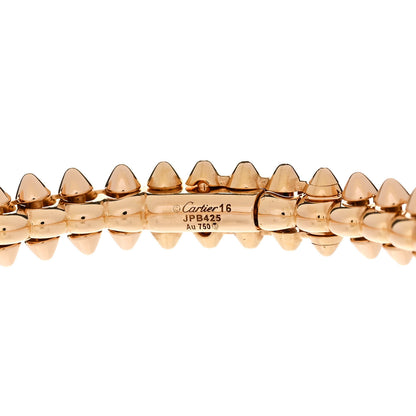 Cartier 18K Pink Gold Small Clash De Cartier Bracelet 16 3 of 4