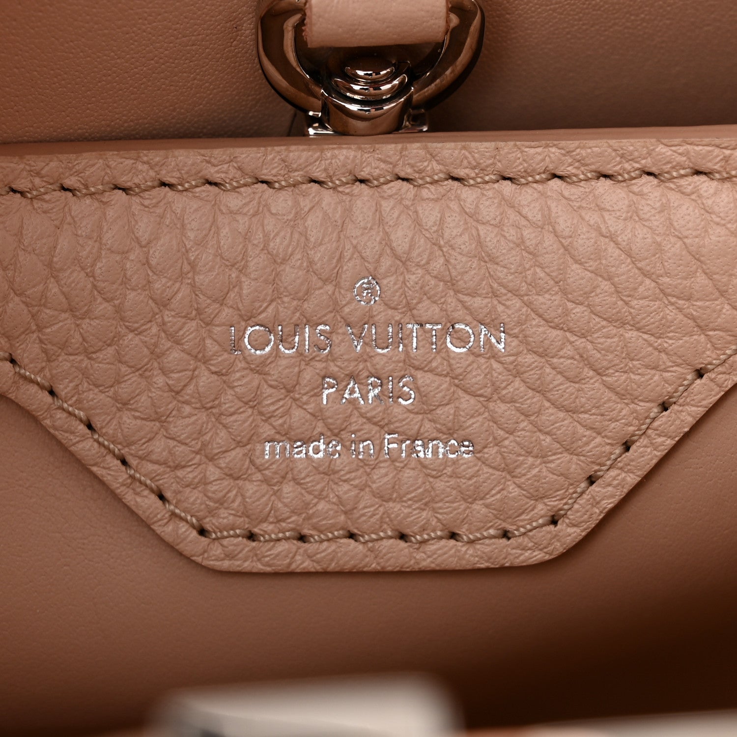 Louis Vuitton Taurillon Capucines BB Rose Litchi 6 of 9