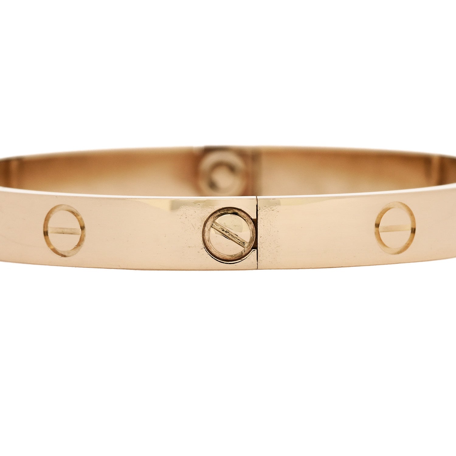 Cartier 18K Yellow Gold LOVE Bracelet 17 5 of 8