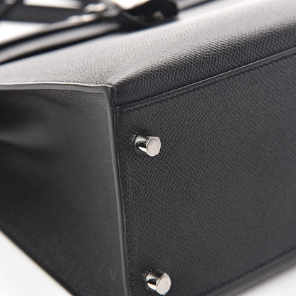 Hermes Epsom Kelly Sellier 32 Black 15 of 36