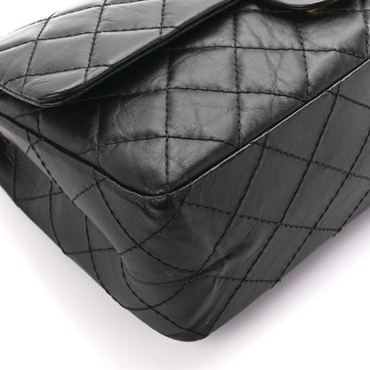Chanel Aged Calfskin Quilted 2.55 Reissue 226 Flap Black 10 of 13