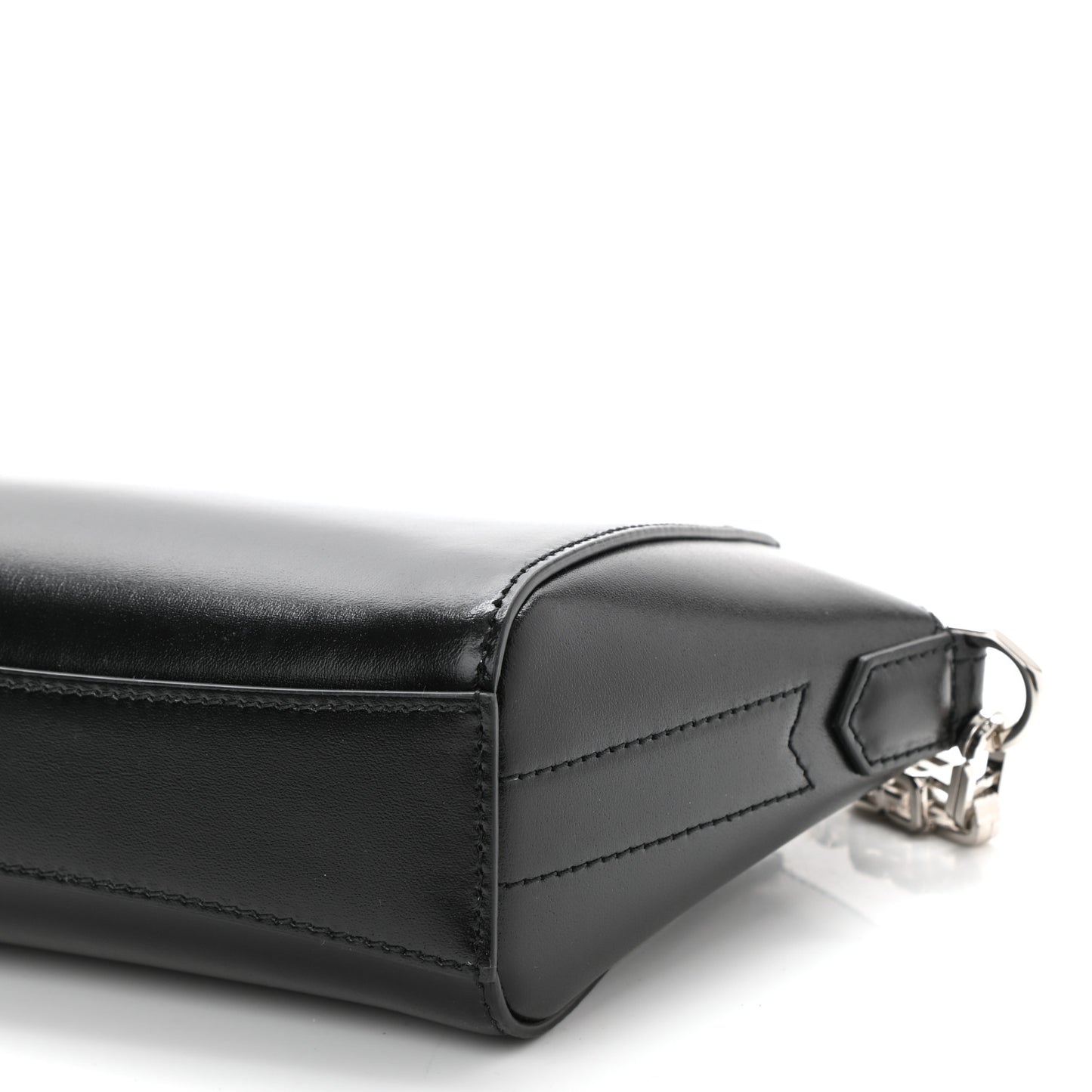 X CHITO Box Calfskin 4G Printed XS Graffiti Antigona Black White