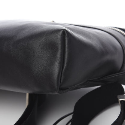 Saint Laurent Calfskin City Belt Bag Black 9 of 9