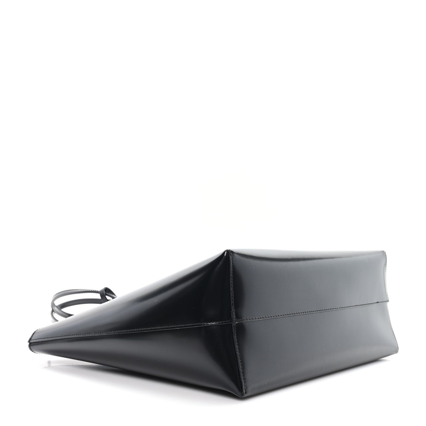 Calfskin Sculpture Day Off Tote Bag Black White