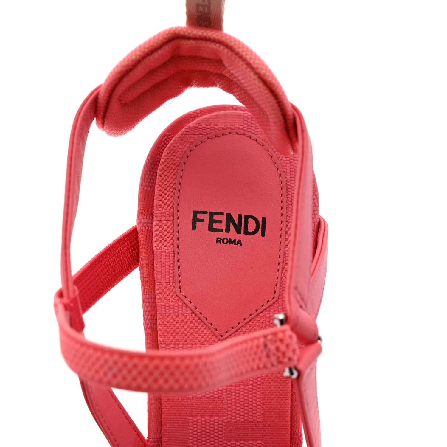 Fendi Mesh FF Fray Colibri Lite 85mm Slingback Pumps 38 Kissed 6 of 8