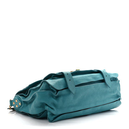 Proenza Schouler Lambskin Large PS1 Satchel Lagoon 3 of 8
