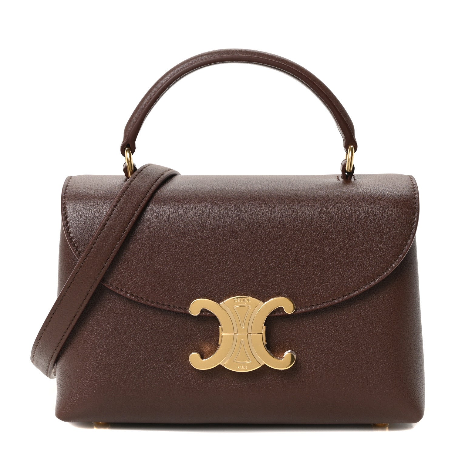 Celine Supple Grained Calfskin Teen Nino Chestnut 1 of 9