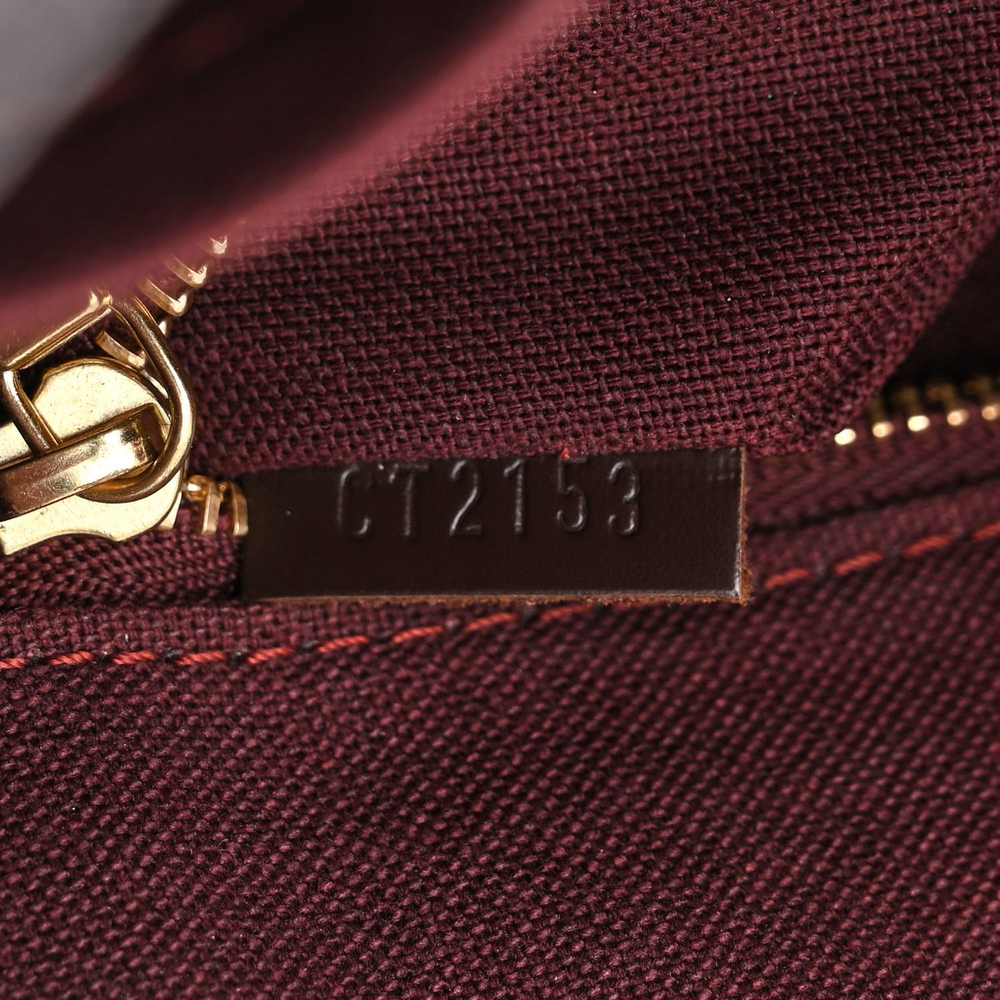 Damier Ebene Sac Plat PM