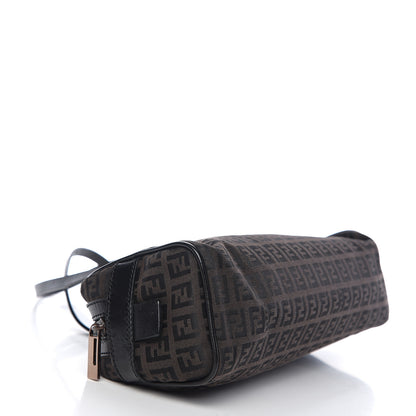 Fendi Zucchino Small Buckle Tote Brown 3 of 8
