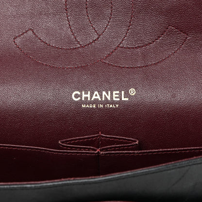 Chanel Lambskin Quilted Jumbo Double Flap Black 6 of 11