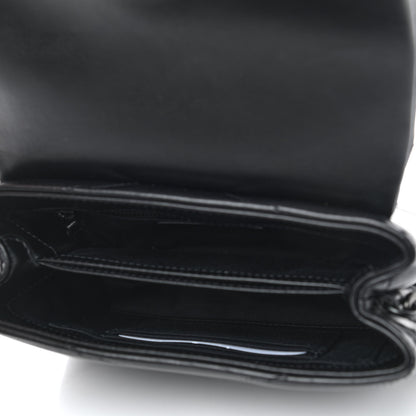 Saint Laurent Calfskin Y Quilted Monogram Toy Loulou Crossbody Bag Black 5 of 7