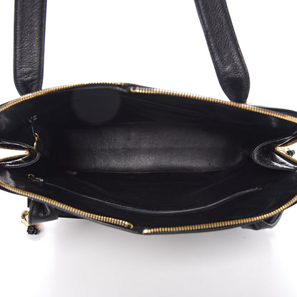 Chanel Caviar Large CC Shoulder Bag Black 5 of 17